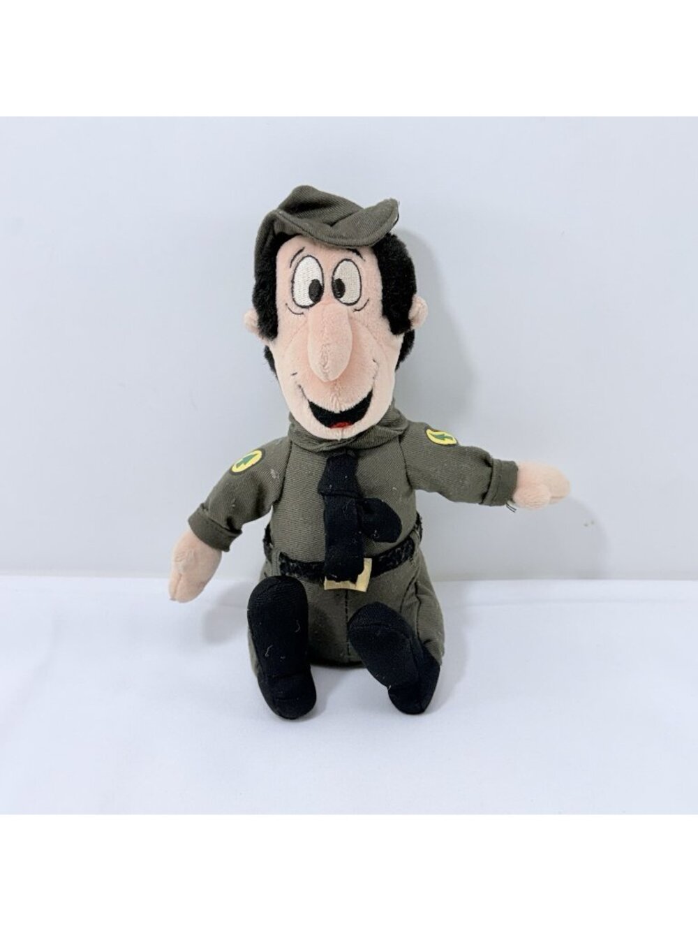Yogi Bear Ranger Smith Plush Toy Officer Jellystone Park Cartoon Hanna Barbera